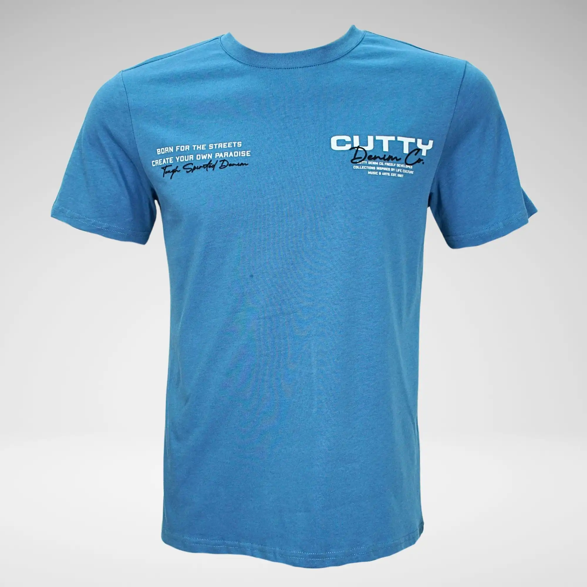 Cutty-Denim-Tora-Men's-T-Shirt